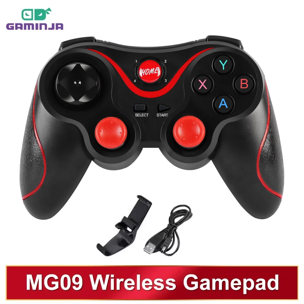 Pc Gaming Emulator - GAMINJA беспроводной Bluetooth-геймпад, игровой контроллер для