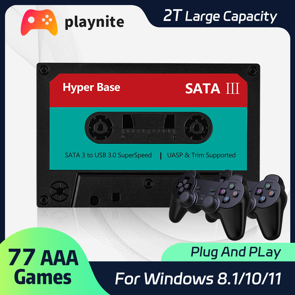 Pc Gaming Emulator - Портативный игровой жесткий диск-эмулятор PN500G/2T с