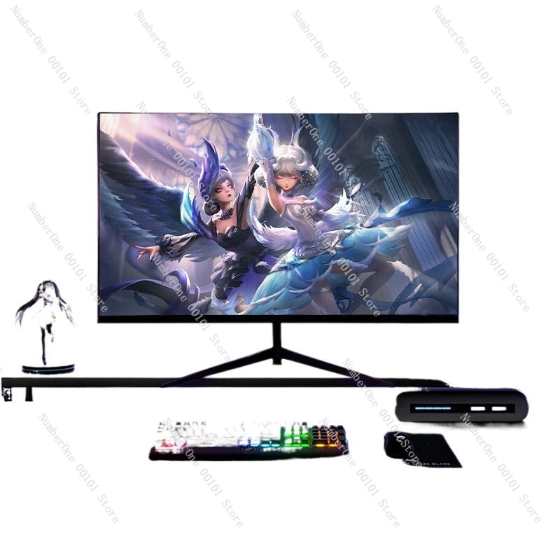 High Refresh Monitor - 24-дюймовый изогнутый монитор без рамок 2K,