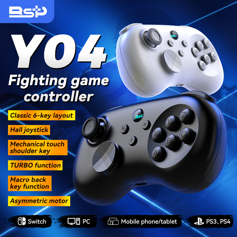Pc Gaming Emulator - Беспроводной джойстик BSP-Y04 с датчиками Холла