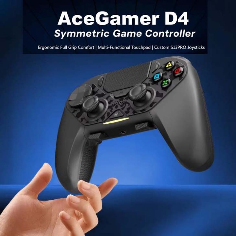 Pc Gaming Emulator - Беспроводной контроллер AceGamer D4 для Steam,