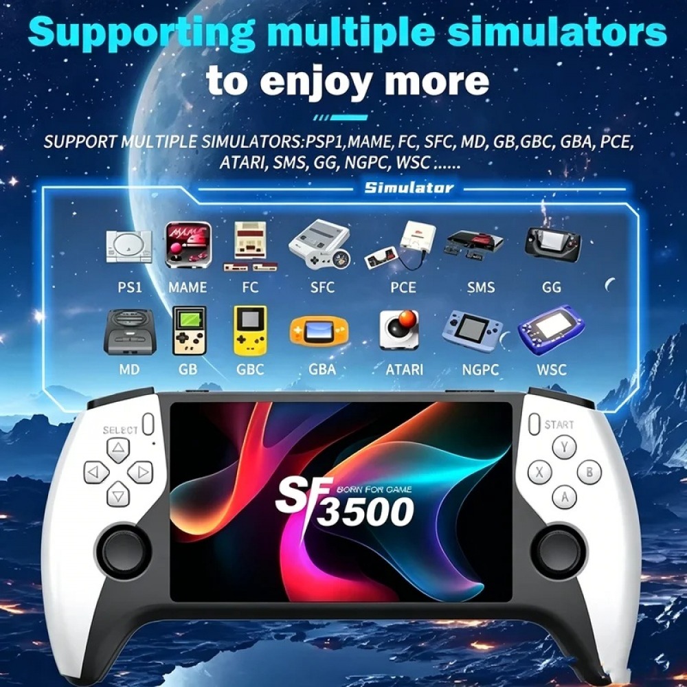Pc Gaming Emulator - Портативная игровая консоль SF3500 5 дюймов
