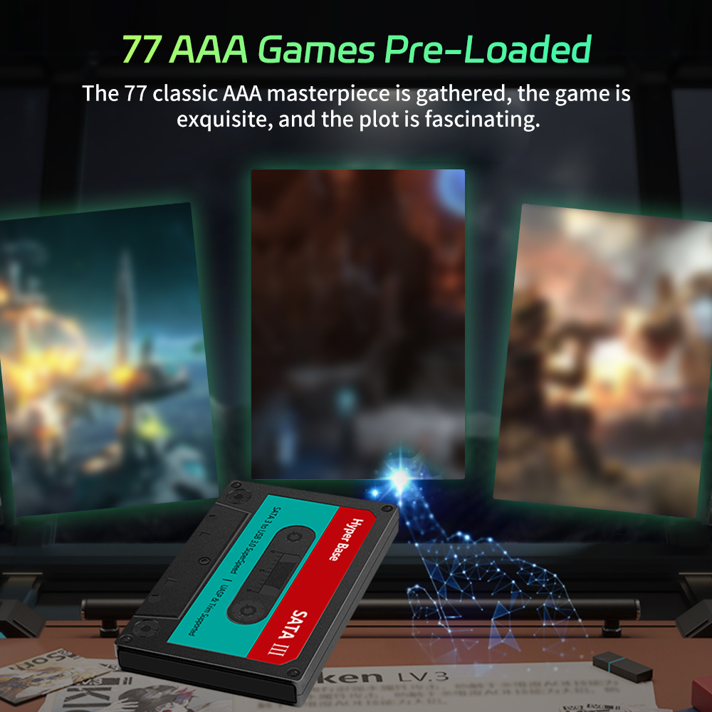 Портативный игровой жесткий ди – обзор и цена Pc Gaming Emulator