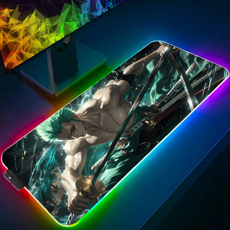 ONE PIECE Zoro коврик для мыши – обзор и цена Pc Gaming Keyboards