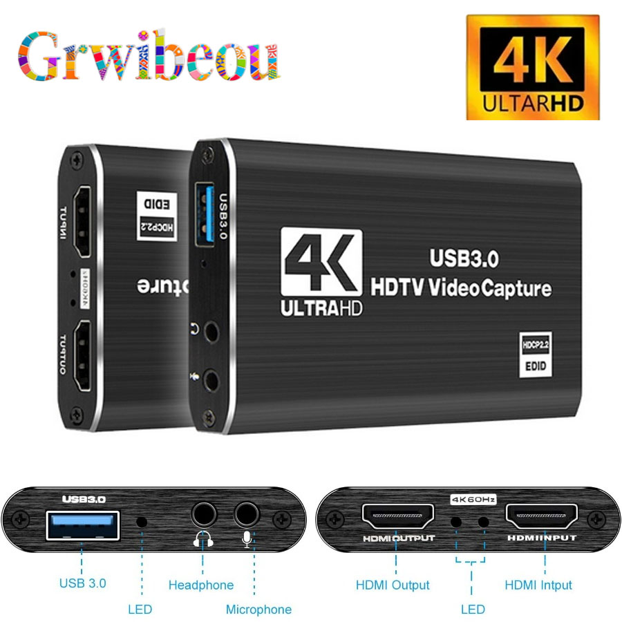 4K USB 3.0 карта видеозахвата  – обзор и цена Pc Gaming Games
