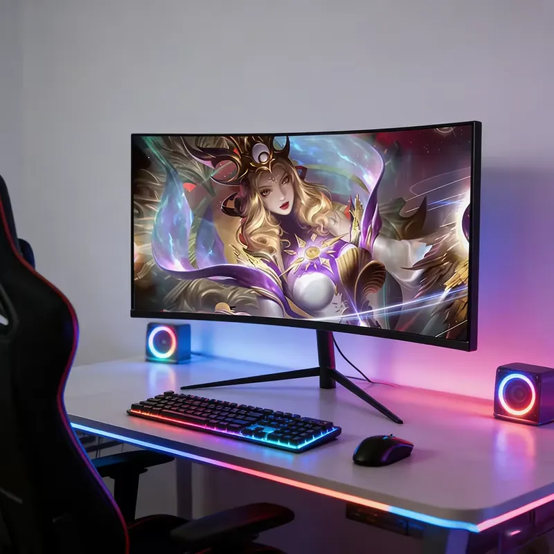 Игровой изогнутый монитор FY 4 – обзор и цена High Refresh Monitor