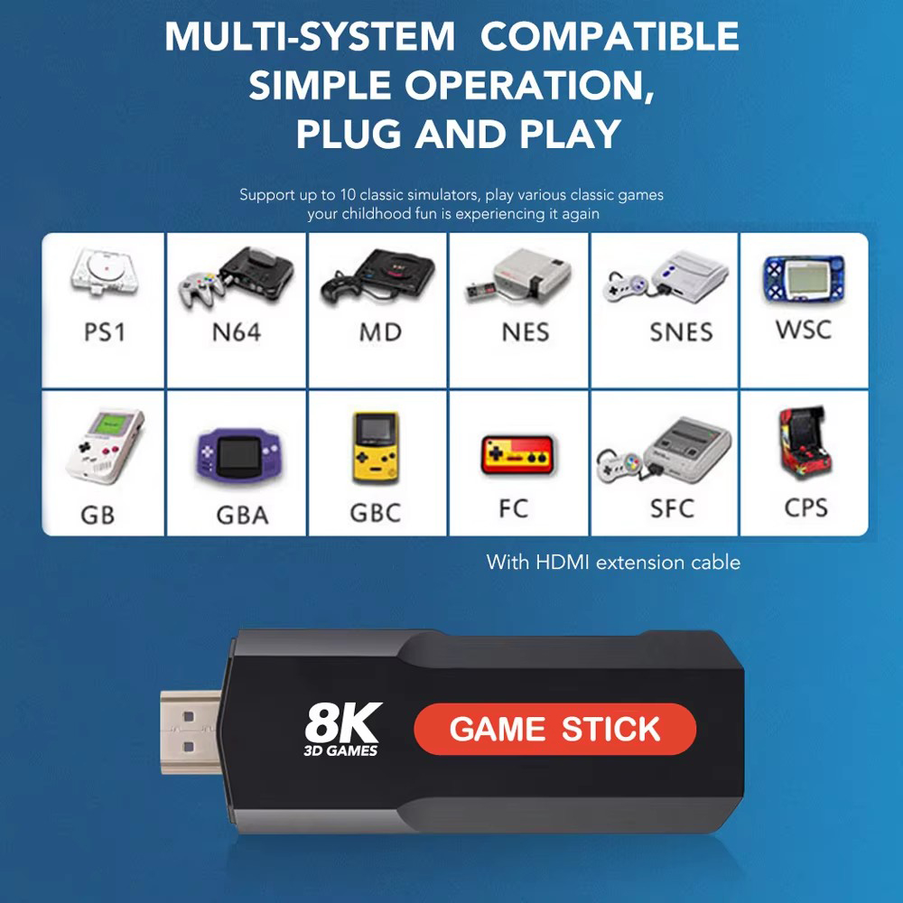 Игровая приставка X2 Game Stic – обзор и цена Pc Gaming Emulator