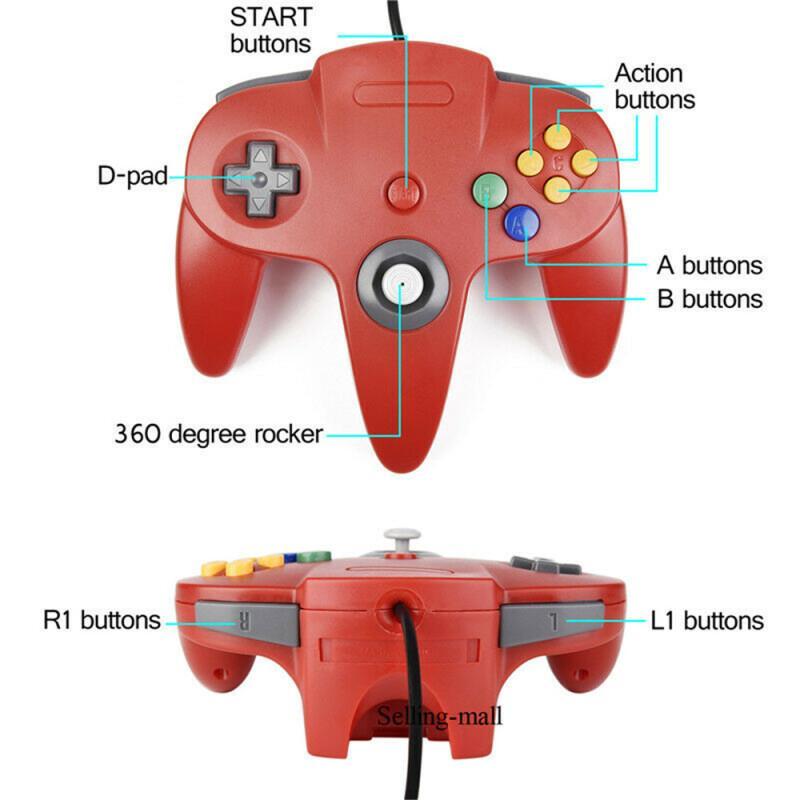 Контроллер N64, классический U – обзор и цена Pc Gaming Emulator