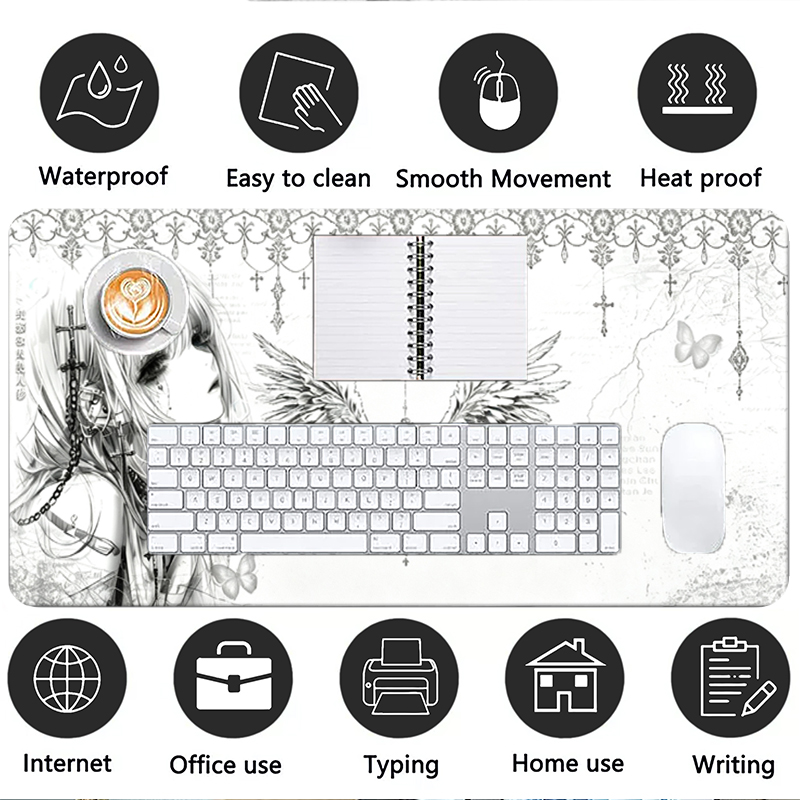 Кожаный коврик для мыши, черно – обзор и цена Pc Gaming Keyboards