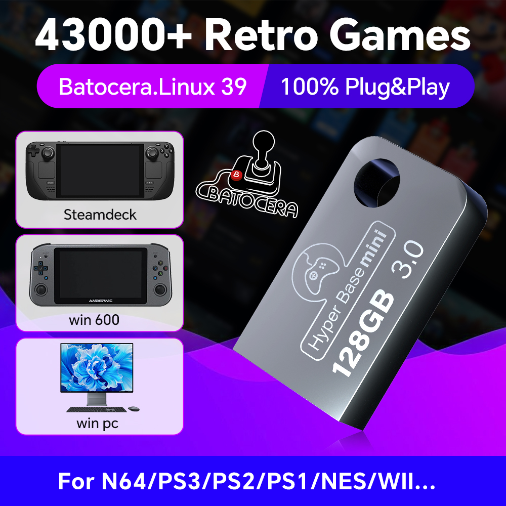 USB-флеш-накопитель Batocera 1 – обзор и цена Pc Gaming Emulator