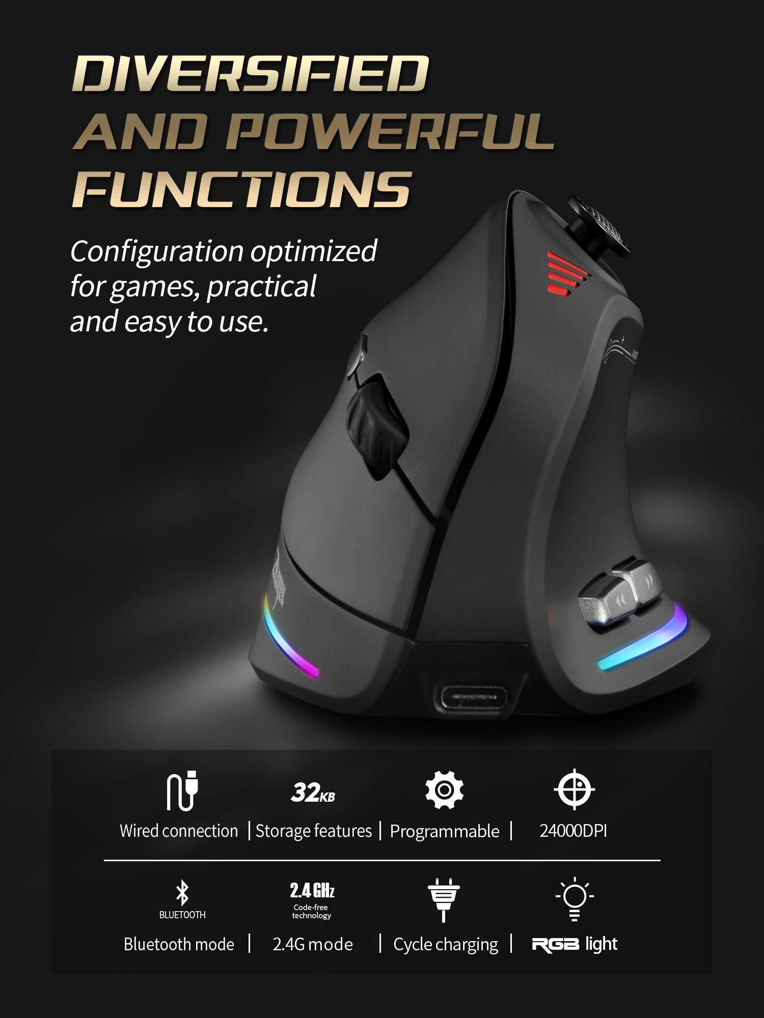 Jomaa RGB подсветка беспроводн – обзор и цена Gaming Controller